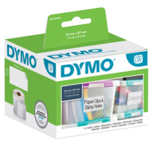 ROTOLO 1000 ETICHETTE MULTIUSO RIMOV. 57X32MM X DYMO LW 113540